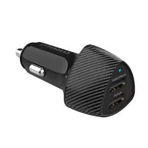 Cargador de Carro con Dos Puertos USB HyperGear SpeedBoost de 17w